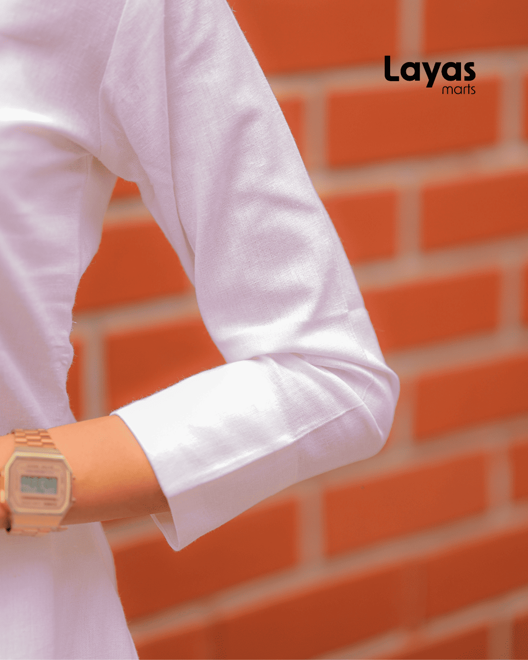 White Cotton Kurta Pant Set – Casual & Workwear | Layas Marts