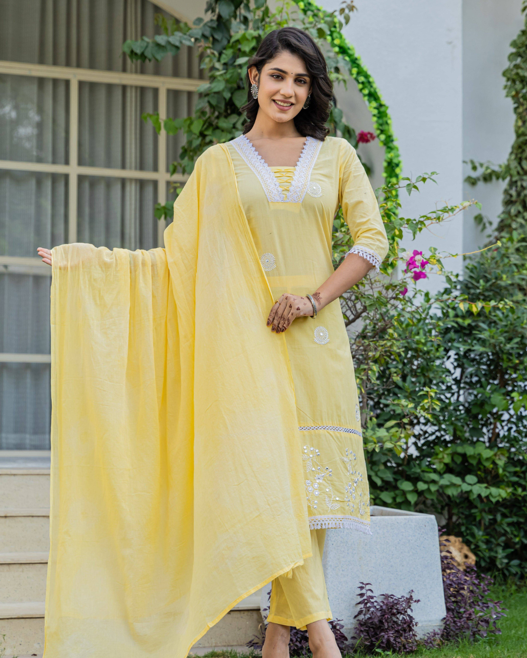 Soft, high-quality cotton kurta set, perfect for all-day elegance and comfort.